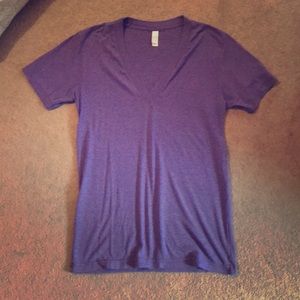 Women’s American Apparel v-neck T-shirt